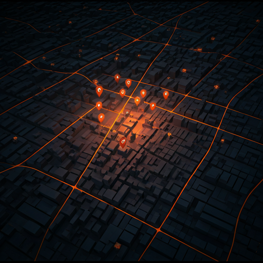 Map background